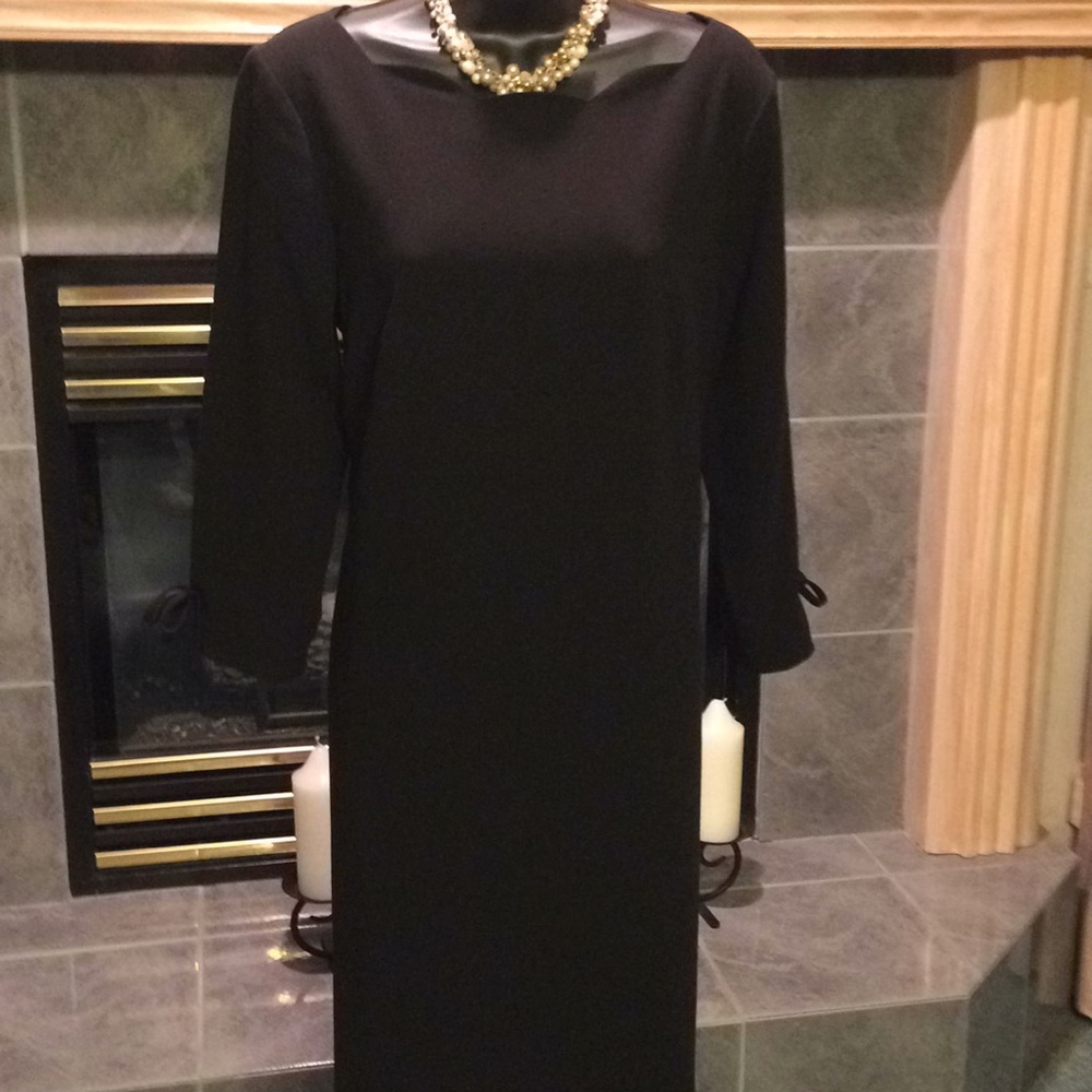 Talbot classic black dress size 8 EUC